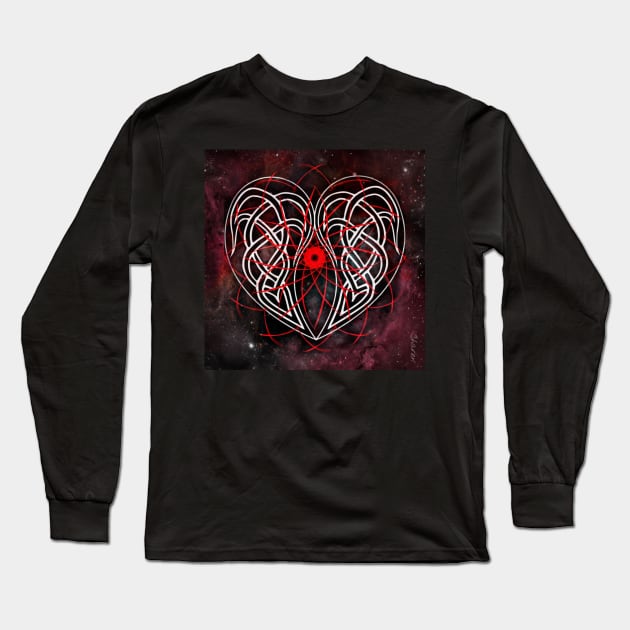 Knotart Heart of Space Long Sleeve T-Shirt by Share_1